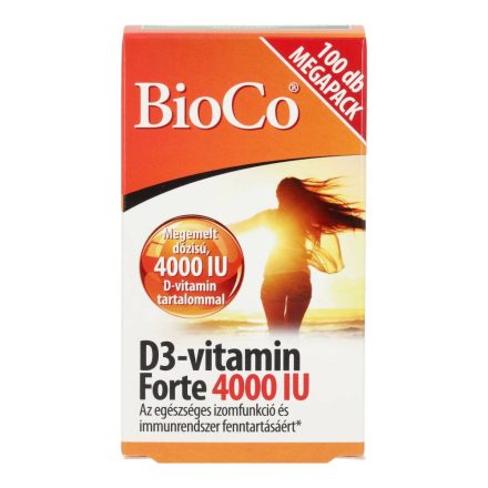 BIOCO D3-VITAMIN FORTE 4000 IU TABLETTA