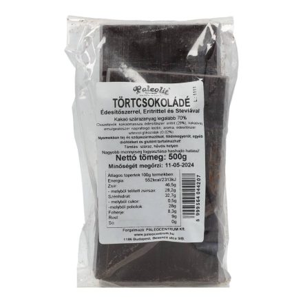 PALEOLIT ÉTCSOKI TÖRT ERITRITTEL 500G