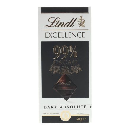 LINDT EXCELLENCE ÉTCSOKOLÁDÉ 99%