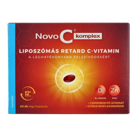 NOVO C KOMPLEX C-VITAMIN D3+CINK 60DB