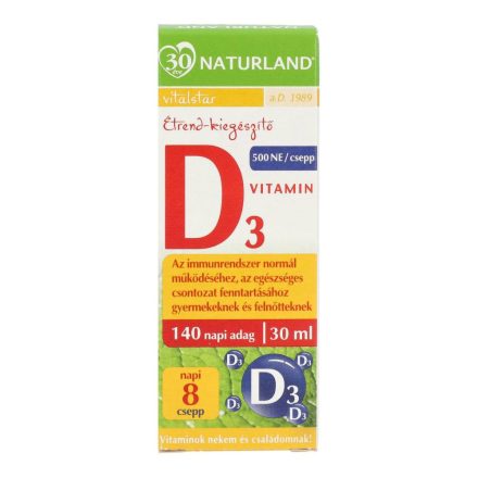 NATURLAND D3-VITAMIN CSEPP