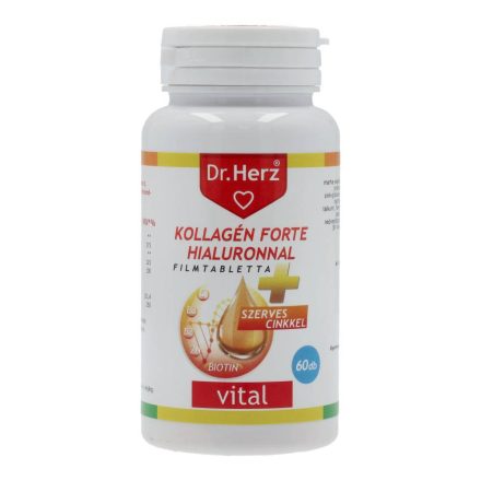 DR.HERZ KOLLAGÉN FORTE HIALURONNAL TAB.