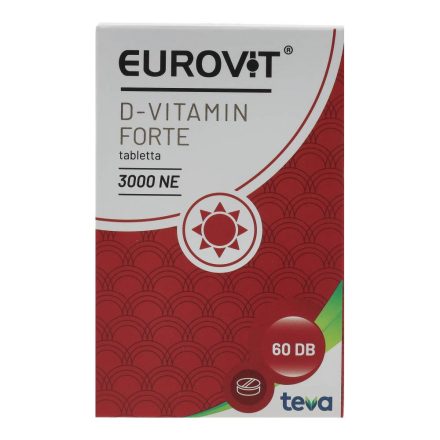 EUROVIT D-VITAMIN 3000NE FORTE TAB. 60DB