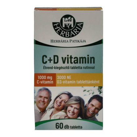 HERBÁRIA C-VIT.1000MG D-VIT.3000NE TABL.