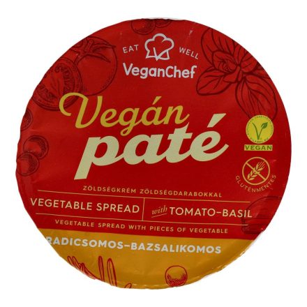 VEGANCHEF PATÉ ZÖLDSÉGKRÉM PARADICS. 42N