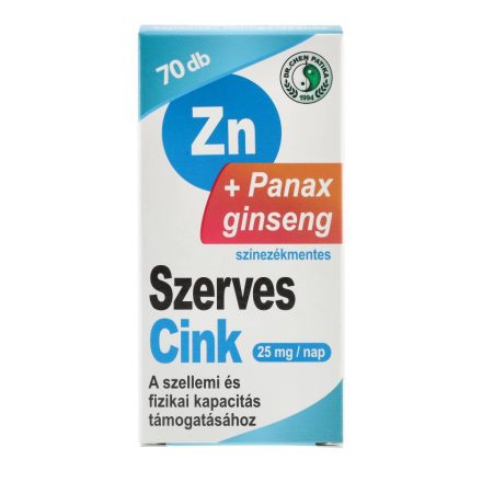 DR.CHEN SZERVES CINK+GINSENG KAPSZULA