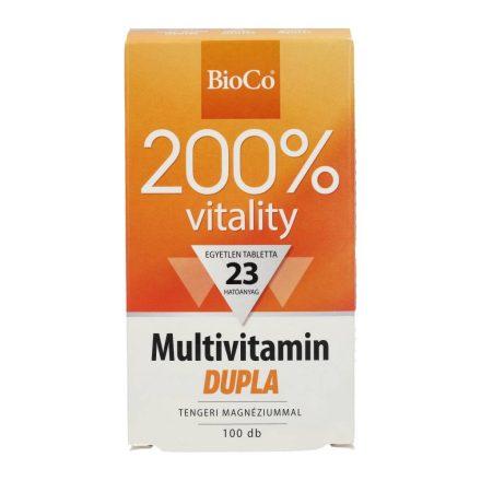 BIOCO MULTIVITAMIN DUPLA 200% TABL.100DB