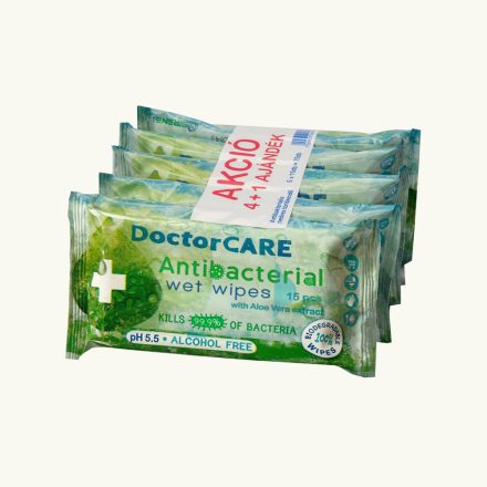 DOCTOR CARE ANTIB.NEDVES TÖRLŐKENDŐ 4+1