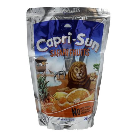 CAPRI SUN SAFARI GYÜMÖLCSLÉ 200ML