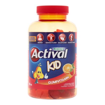 BÉRES ACTIVAL KID GUMIVITAMIN 90DB