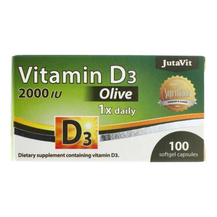 JUTAVIT D3-VITAMIN 2000NE OLIVA LÁGYKAPS