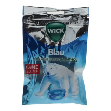 WICK CUKORKA BLAU MENTOLOS CM.