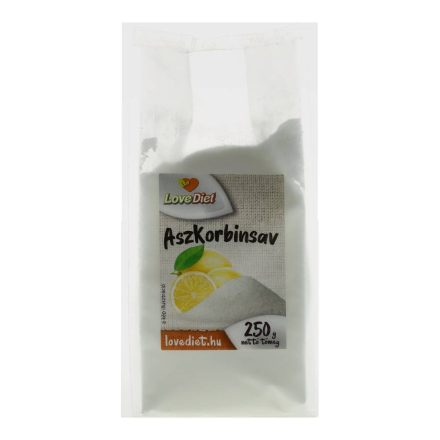 LOVE DIET ASZKORBINSAV C-VITAMIN 250G