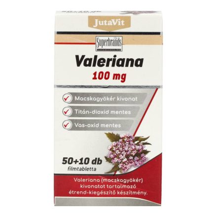 JUTAVIT VALERIANA 100MG 60DB