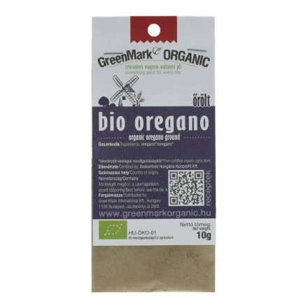 GREENMARK BIO OREGÁNÓ ŐRÖLT 10G