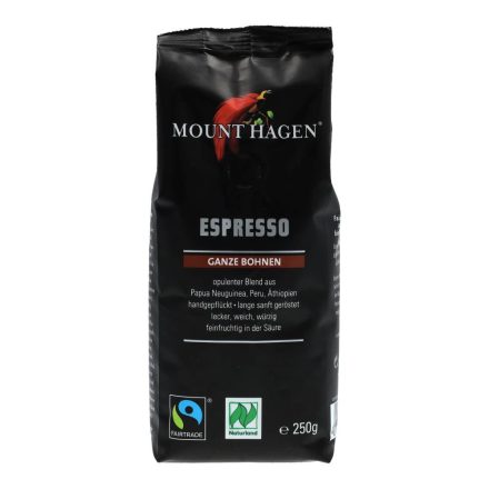 MOUNT HAGEN BIO KÁVÉ ESPRESSO 250G