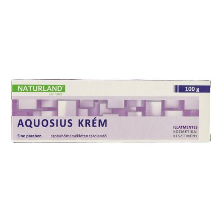 NATURLAND AQUOSIUS KRÉM 100G