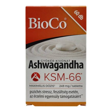 BIOCO ASHWAGANDHA KSM 66 TABLETTA