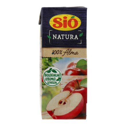 SIÓ NATURA GYÜMÖLCSLÉ ALMA 100% 0,2L DRS