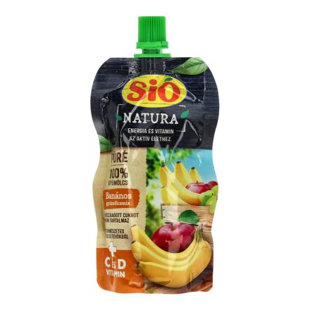 SIÓ NATURA GYÜM.MIX BANÁN 100% 120G