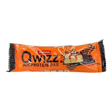 NUTREND QWIZZ PROTEIN BAR PEANUT BUTTER