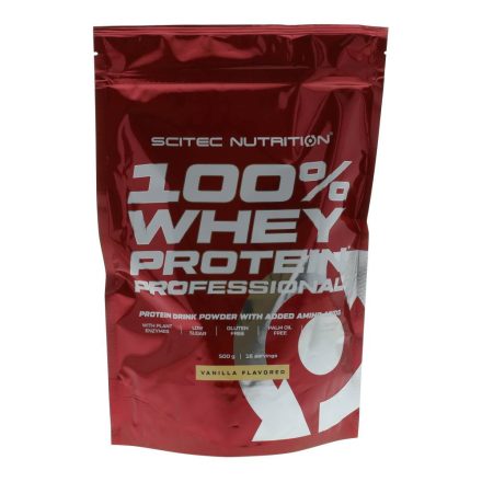 SCITEC 100% WHEY PROTEIN VANÍLIA 500G