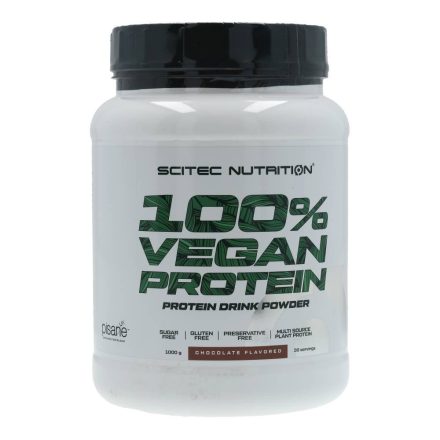 SCITEC 100% VEGAN PROTEIN CSOKI 1000G