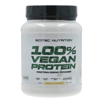 SCITEC 100% VEGAN PROTEIN VANÍLIA 1000G